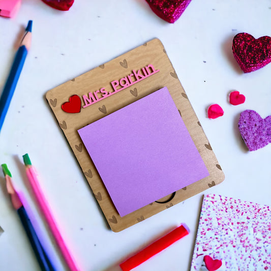 Teacher Note Holder (Valentine’s Edition)