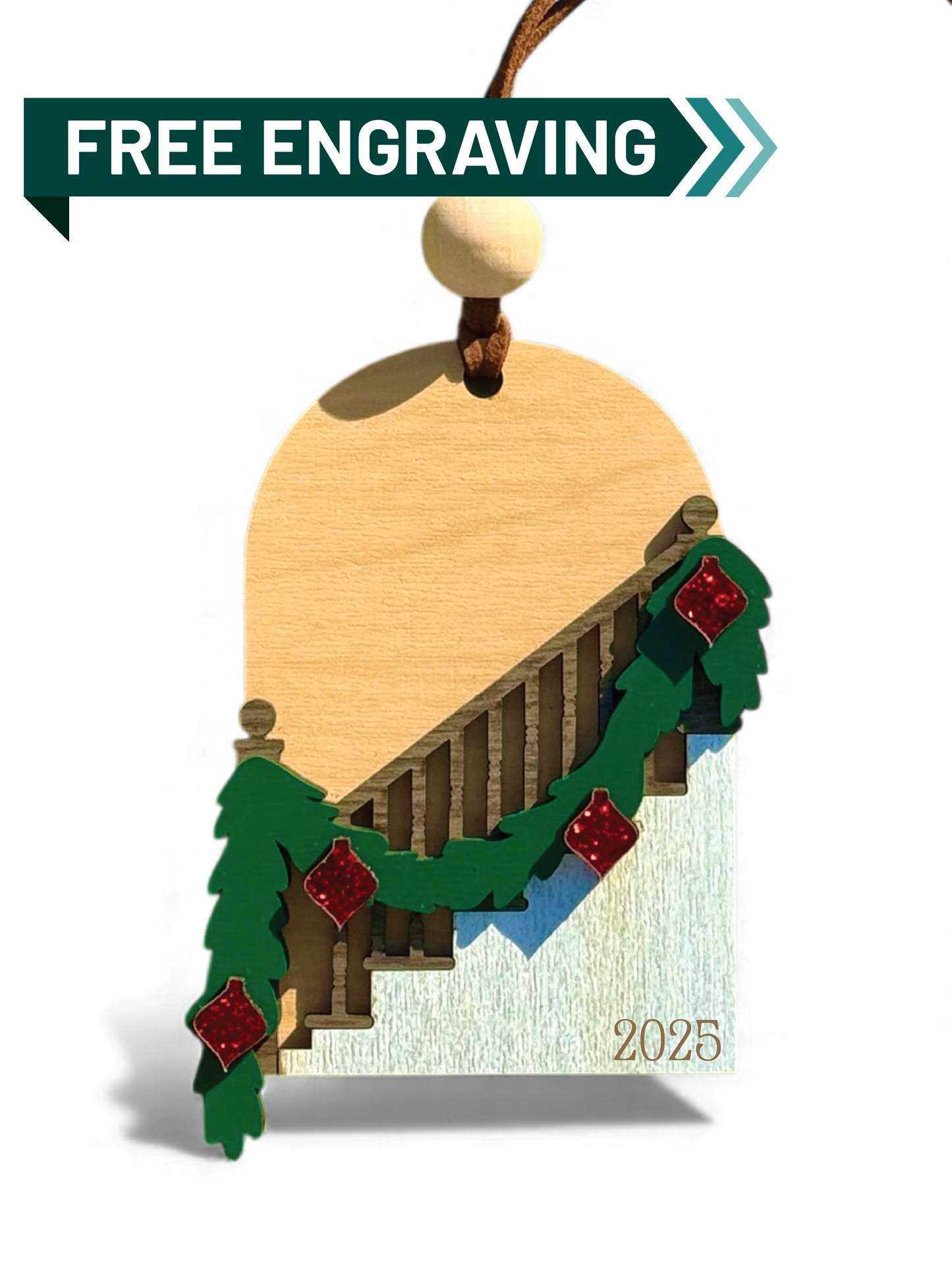 Festive Stairwell Ornament
