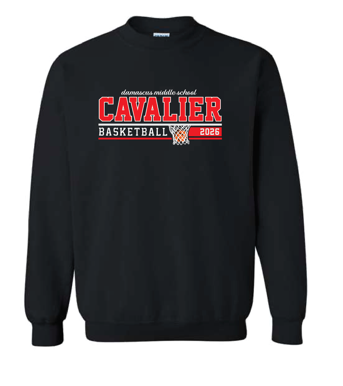DMS Basketball Crewneck Sweatshirt