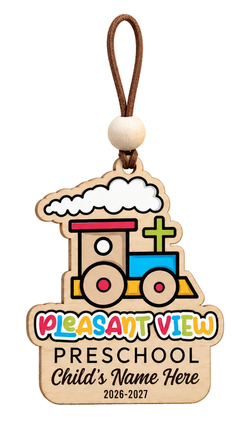 PVP Personalized Christmas Ornament